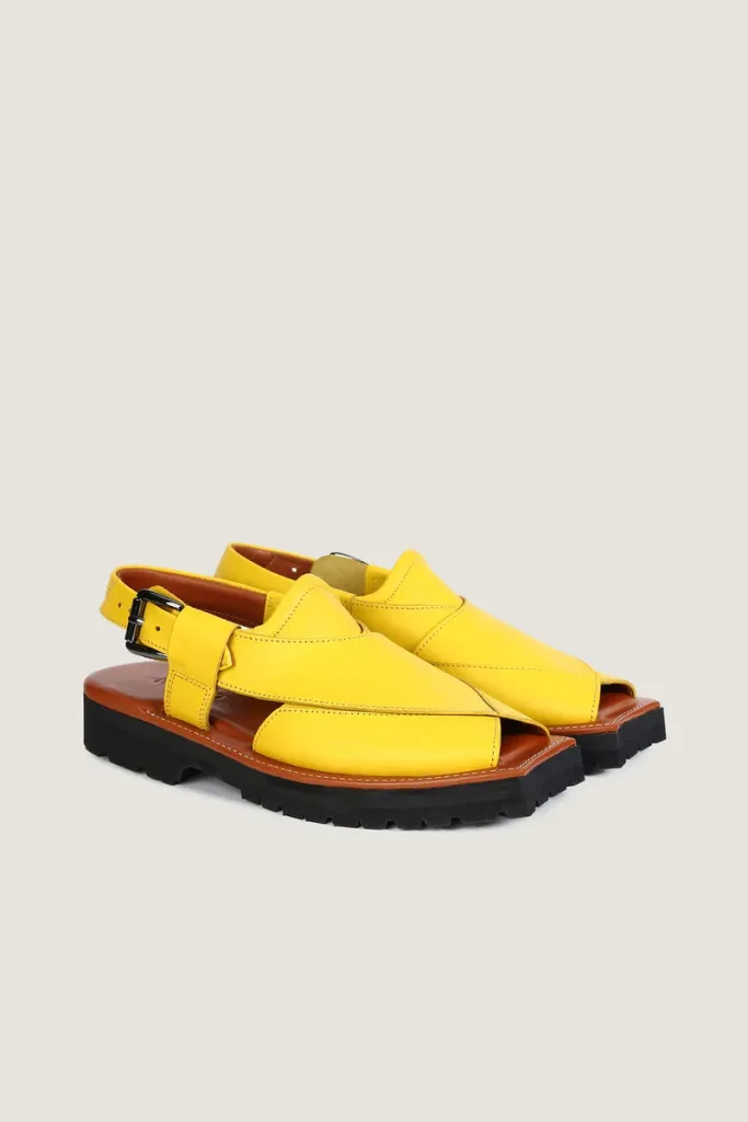 Marshall Peshawari Chappals – Mustard – view 4