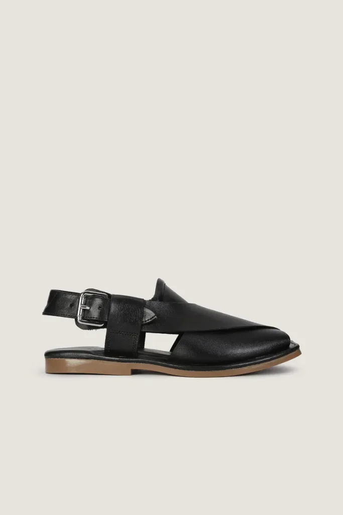 Orchard Peshawari Chappals – Black 2 – view 2