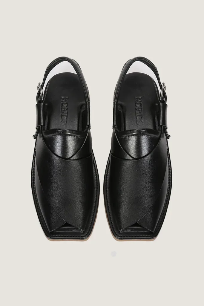 Orchard Peshawari Chappals – Black 2 – view 4