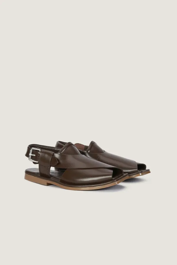 Orchard Peshawari Chappals – Brown – view 3