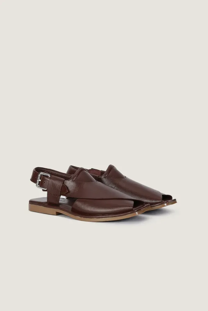 Orchard Peshawari Chappals – Burgundy 2 – view 3