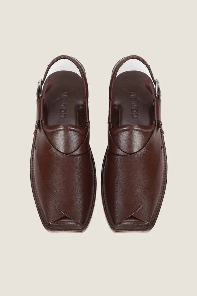 Orchard Peshawari Chappals – Burgundy 2 – view 4