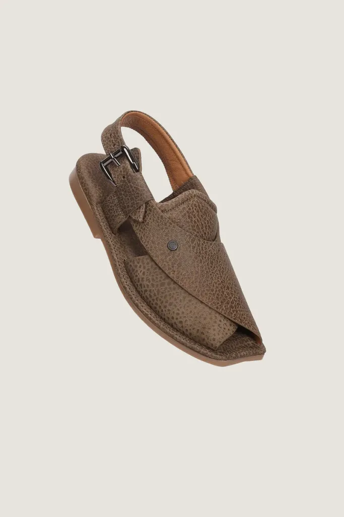 Orchard Peshawari Chappals – Olive – view 1