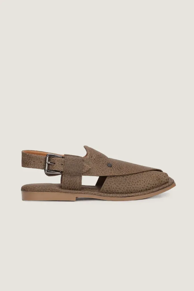 Orchard Peshawari Chappals – Olive – view 3