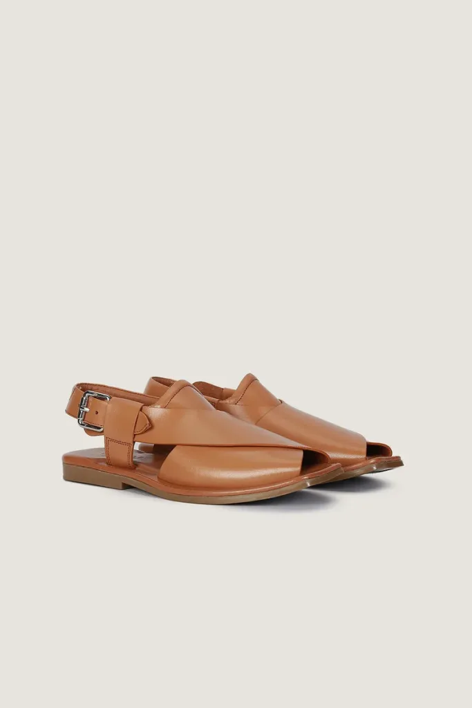 Orchard Peshawari Chappals – Sand – view 3