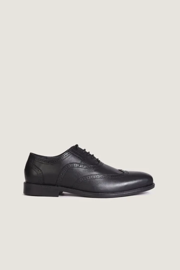 Portobello Brogue Oxford Shoes – Black – view 2