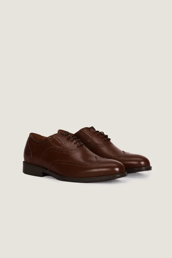 Portobello Brogue Oxford Shoes – Brown – view 3