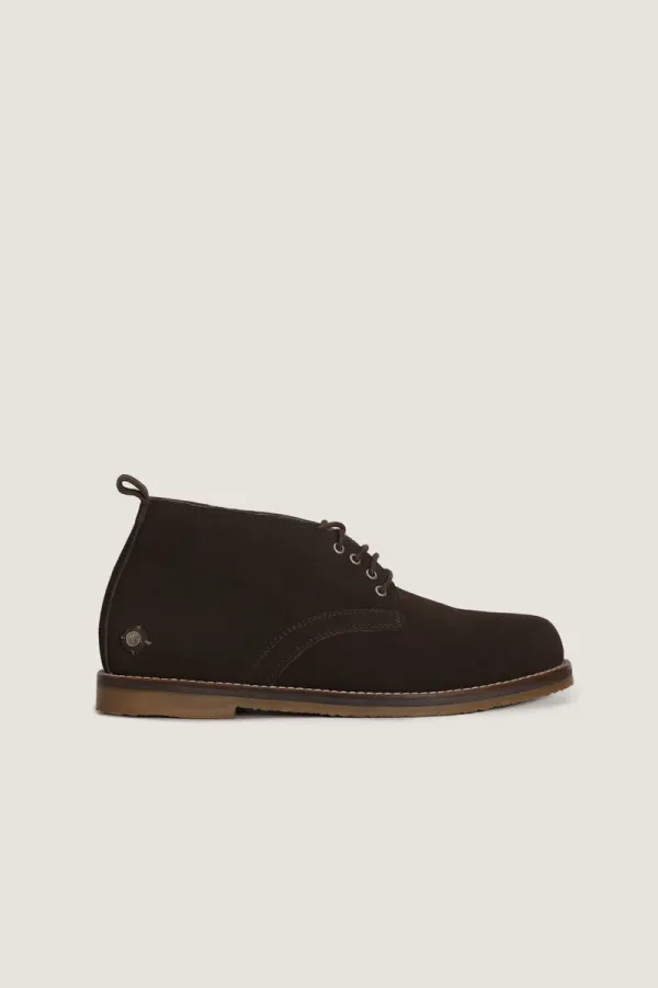 Savile Chukka Boots – Chocolate Brown – view 2