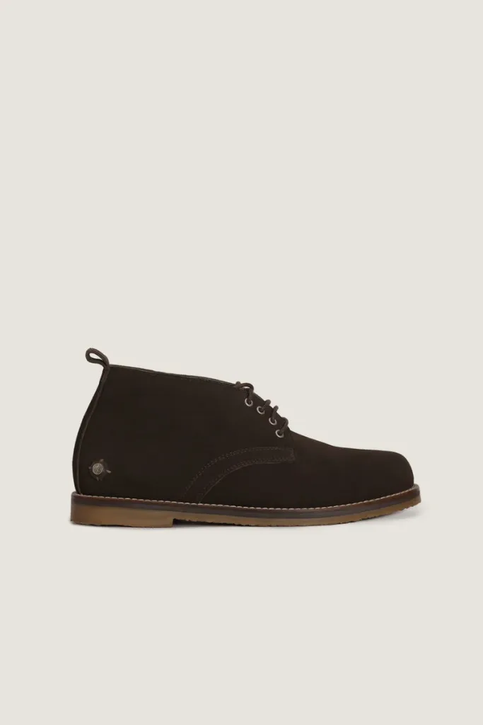 Savile Chukka Boots – Chocolate Brown – view 2
