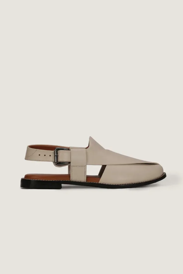 Welbeck Peshawari Chappals – Off White – view 3