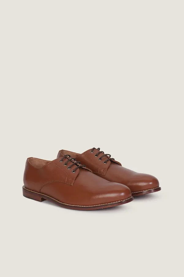 Wigmore Derby Shoes – Tan – view 3