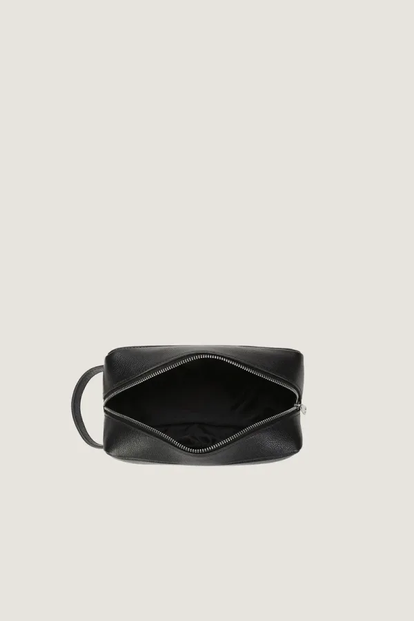 Greenwich Leather Wash Bag – Travel bag – Black – view 5