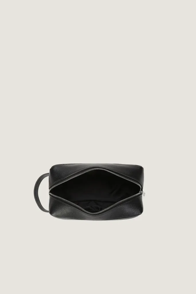 Greenwich Leather Wash Bag – Travel bag – Black – view 5