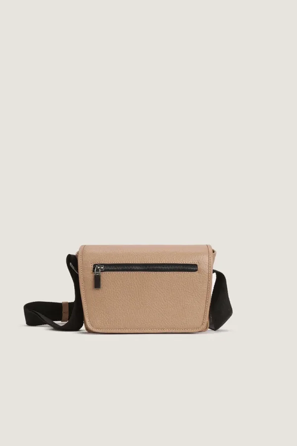 Hoxton Mini Flap Crossbody Bag – Cognac – view 1
