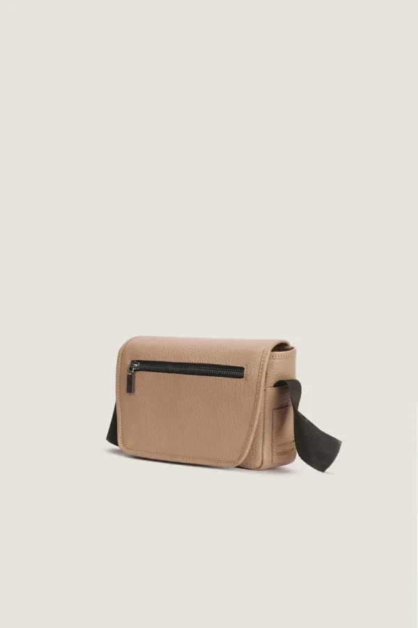 Hoxton Mini Flap Crossbody Bag – Cognac – view 2