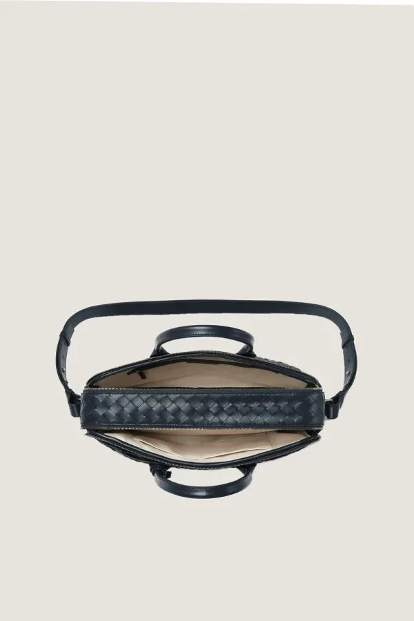 Mayfair Leather Briefcase – Black – view 2