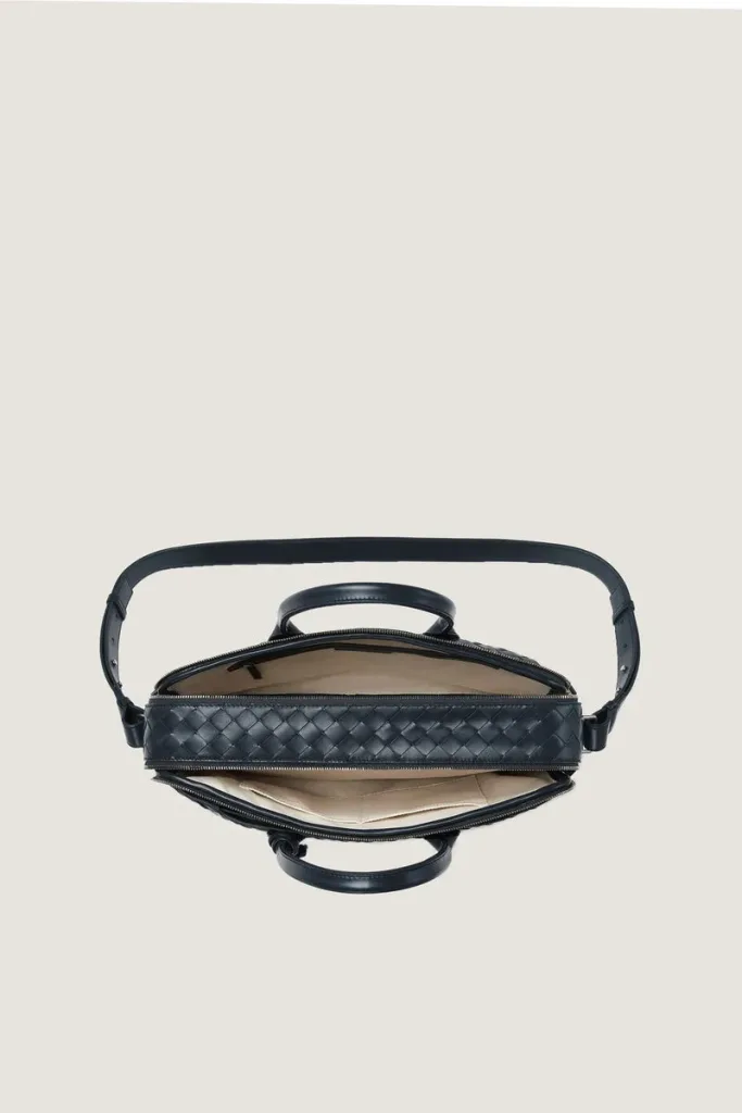 Mayfair Leather Briefcase – Black – view 2