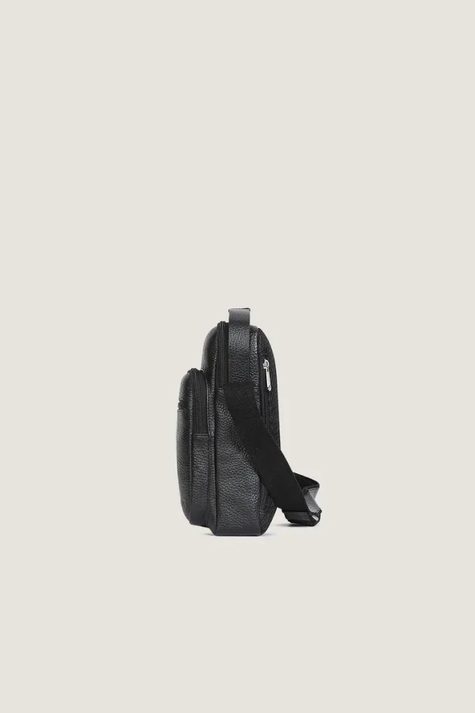 Notting Hill Leather Crossbody Bag – Black – view 3