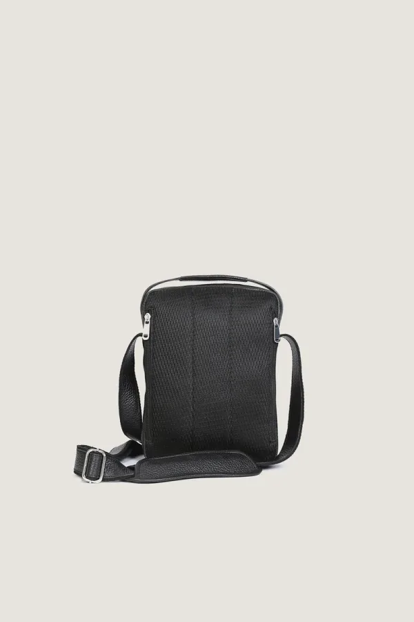 Notting Hill Leather Crossbody Bag – Black – view 4