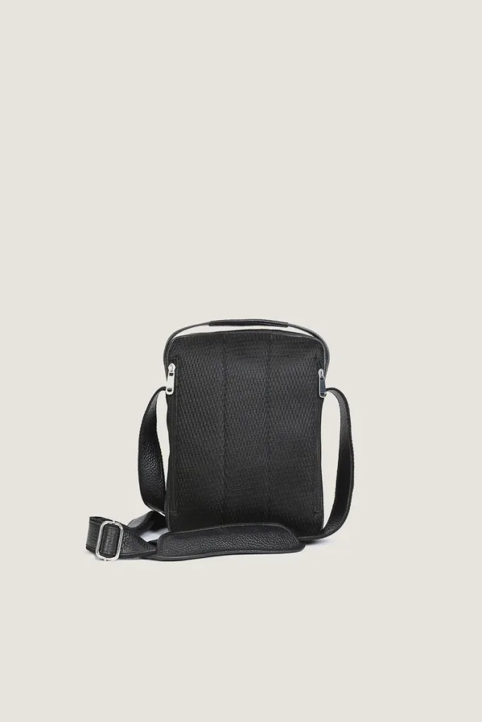 Notting Hill Leather Crossbody Bag – Black – view 4