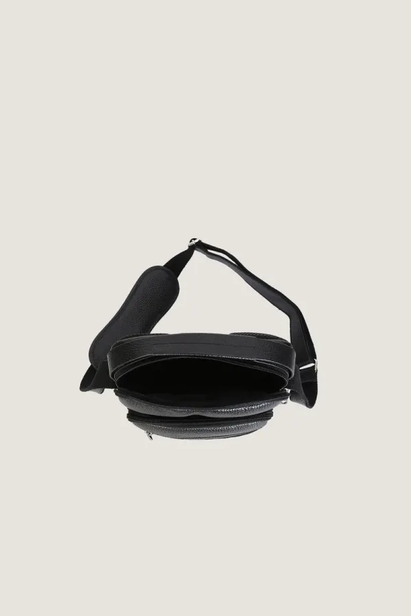 Notting Hill Leather Crossbody Bag – Black – view 5