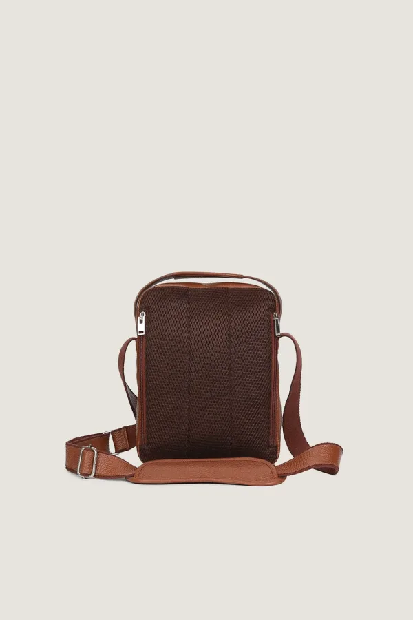 Notting Hill Leather Crossbody Bag – Brown – view 4