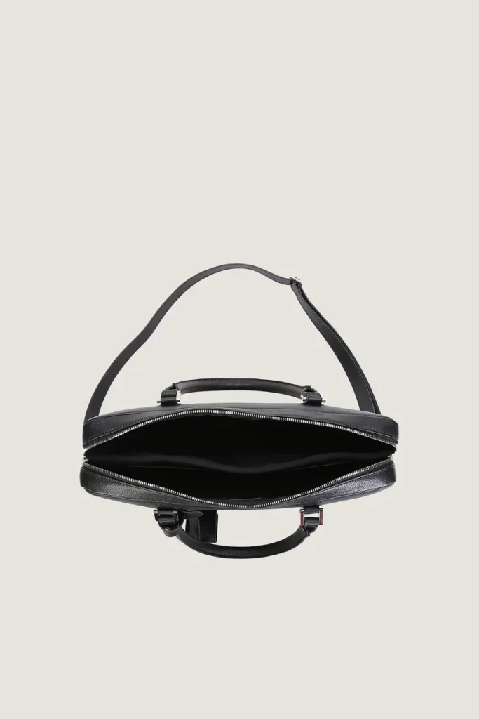 Westminster Leather Briefcase – Black – view 5