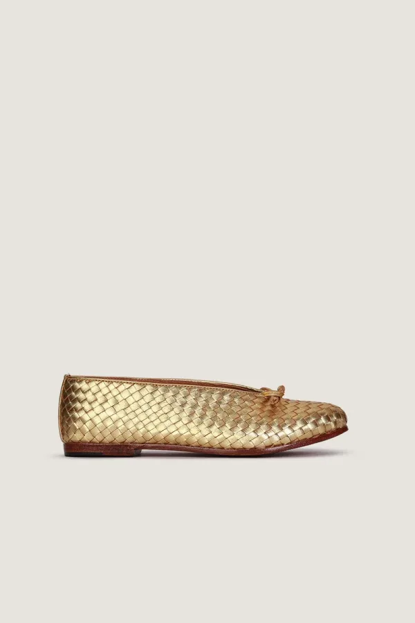 Berkeley Square Ballet Flats – Gold – view 2