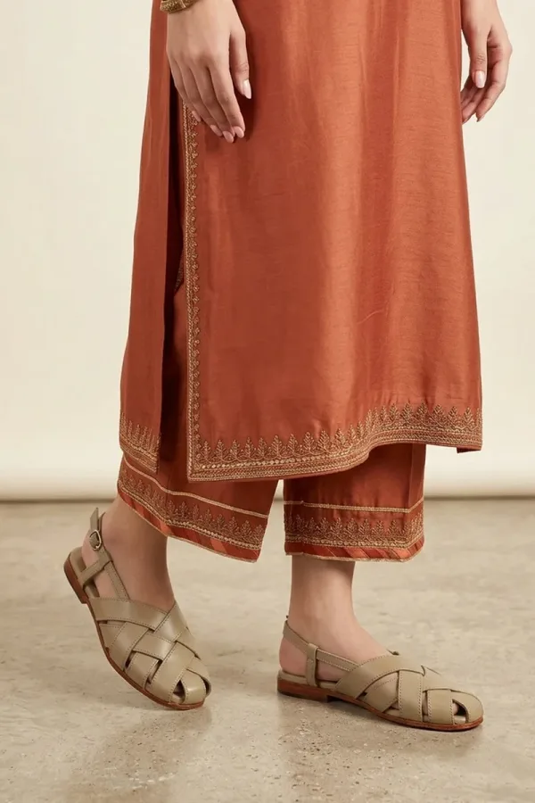 Hanover Square Leather Sandals – Sand – view 1