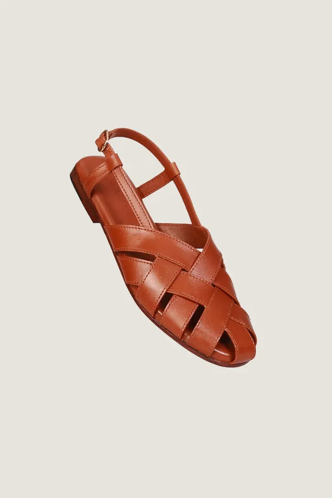 Hanover Square Leather Sandals – Tan – view 2
