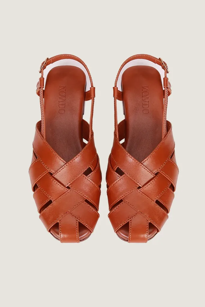 Hanover Square Leather Sandals – Tan – view 5