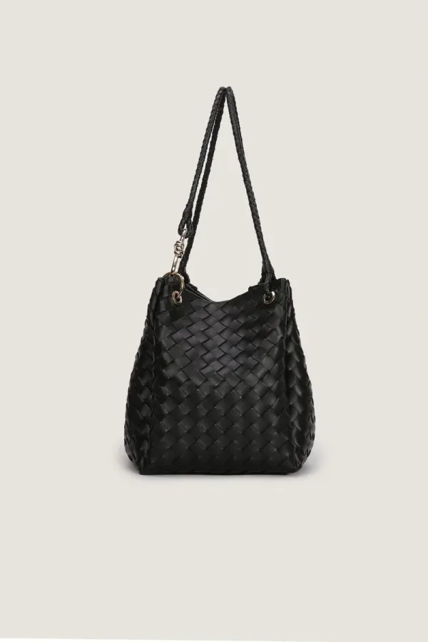 Addison Leather Handbag – Black – view 2