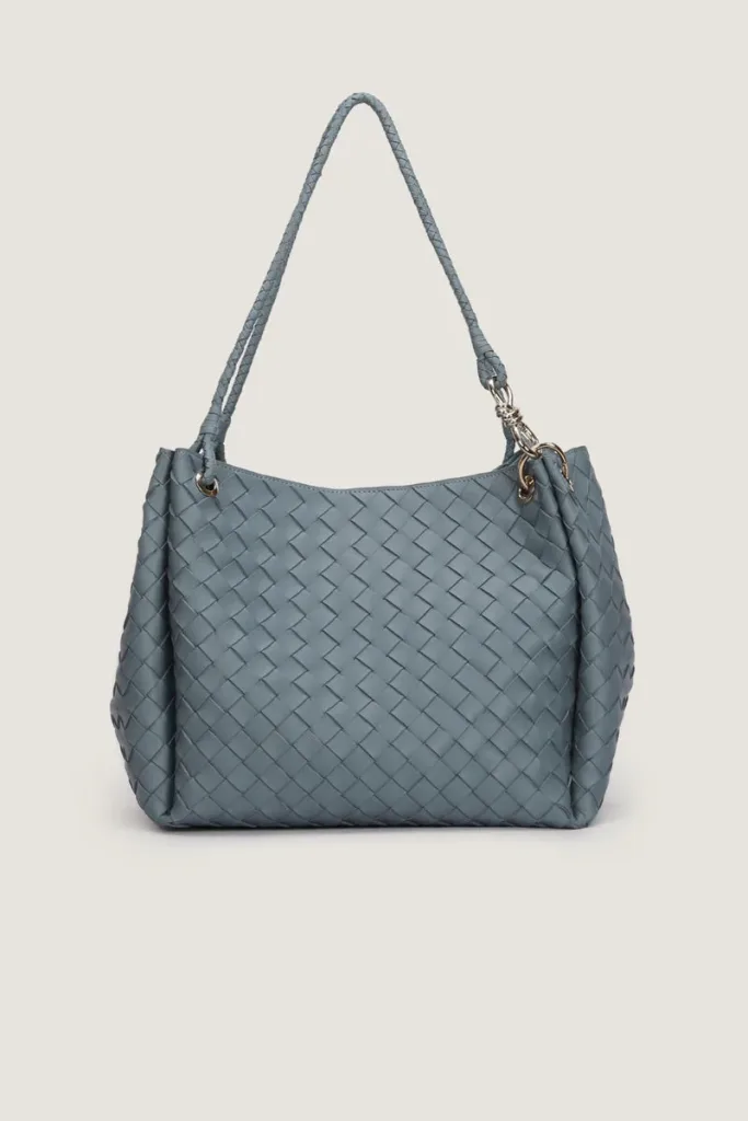 Addison Leather Handbag – Sea Grey – view 1