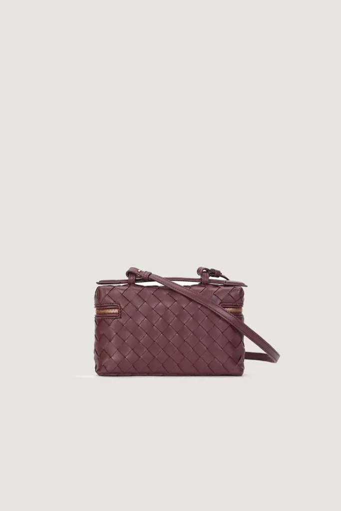 Albany Leather Crossbody Bag – Burgundy – view 3