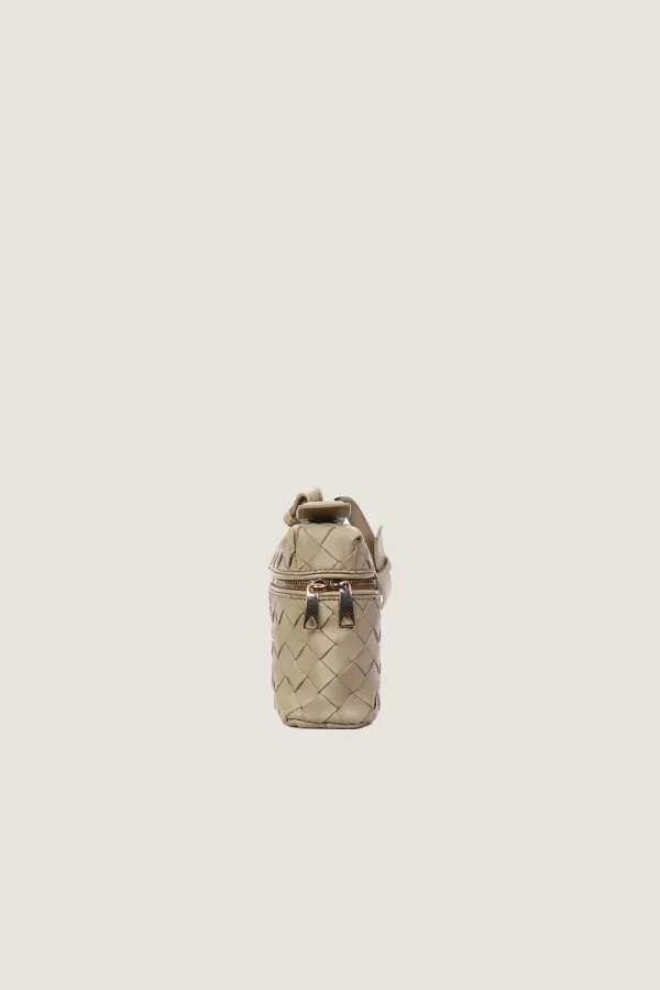 Albany  Leather Crossbody Bag – Sand – view 2