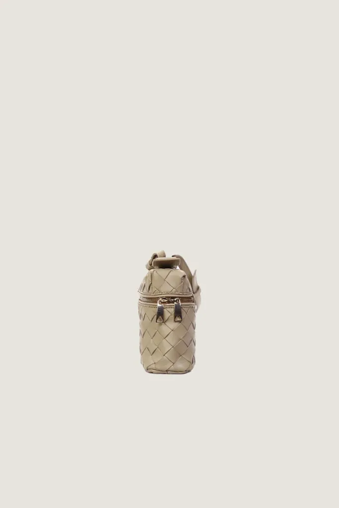 Albany  Leather Crossbody Bag – Sand – view 2