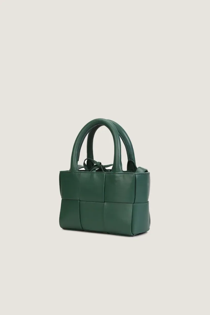 Bruton Leather Tote Bag – Emerald Green – view 2