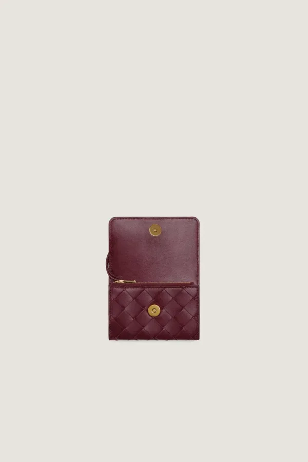 Chiltern Leather Card Holder – Burgundy – view 3
