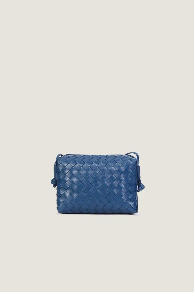 Connaught Camera Leather Crossbody Bag – Blue – view 4