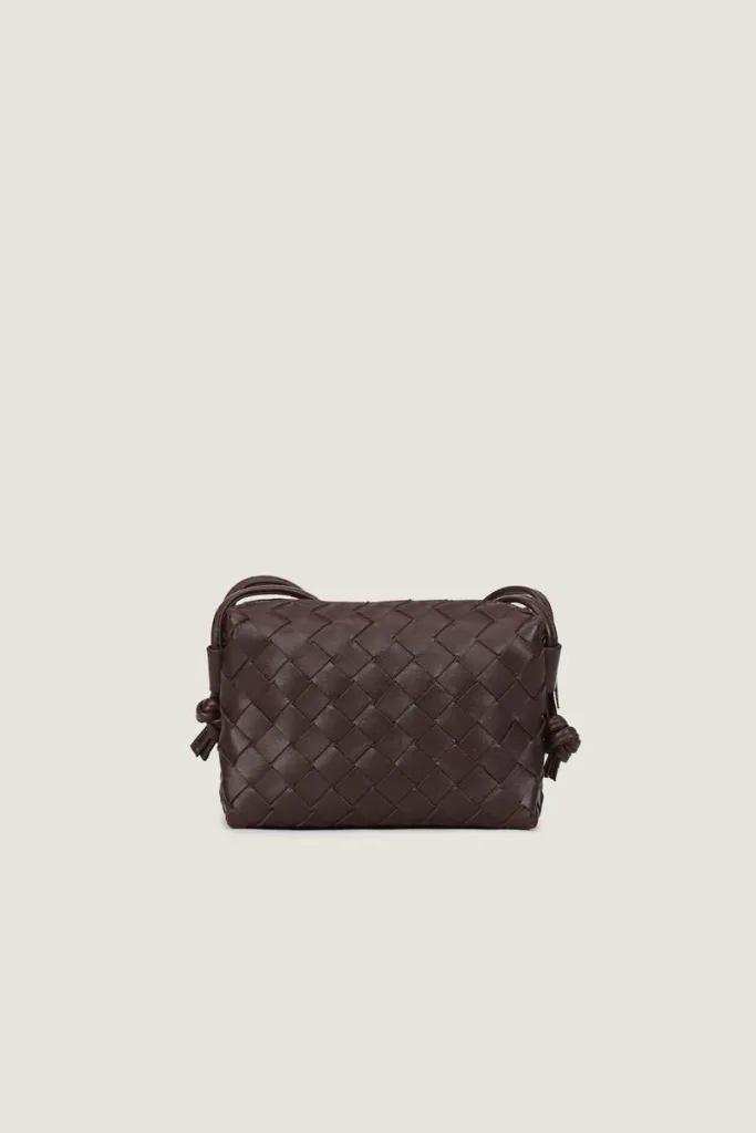 Connaught Camera Leather Crossbody Bag – Chocolate Brown – view 3