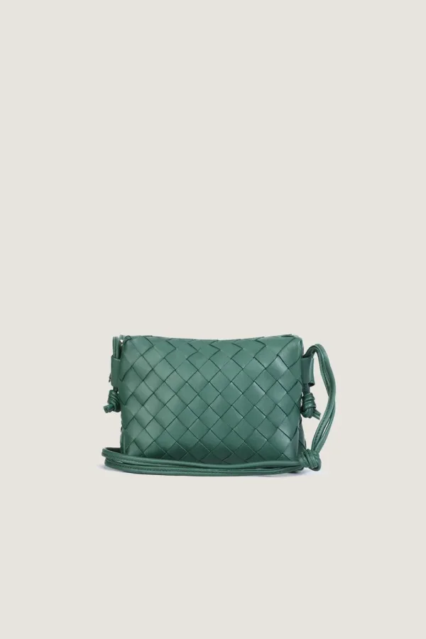 Connaught Camera Leather Crossbody Bag – Emerald Green – view 4