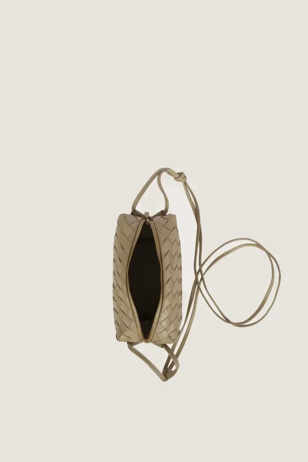 Connaught Camera Leather Crossbody Bag – Sand – view 2