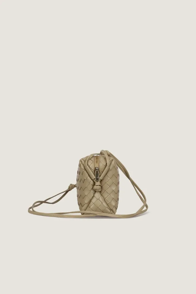 Connaught Camera Leather Crossbody Bag – Sand – view 3
