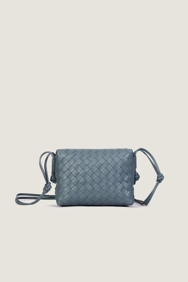 Connaught Camera Leather Crossbody Bag – Sea Grey – view 1