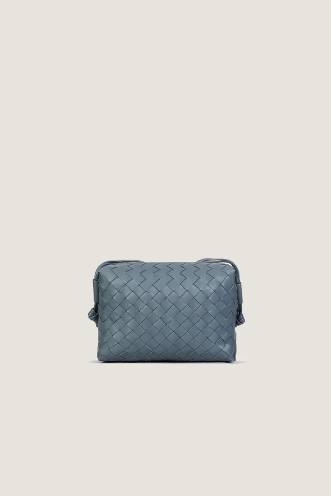 Connaught Camera Leather Crossbody Bag – Sea Grey – view 4
