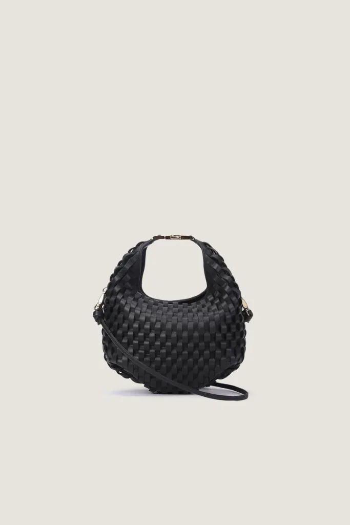 Devonshire Leather Shoulder Bag – Black – view 1