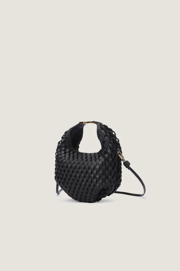 Devonshire Leather Shoulder Bag – Black – view 2
