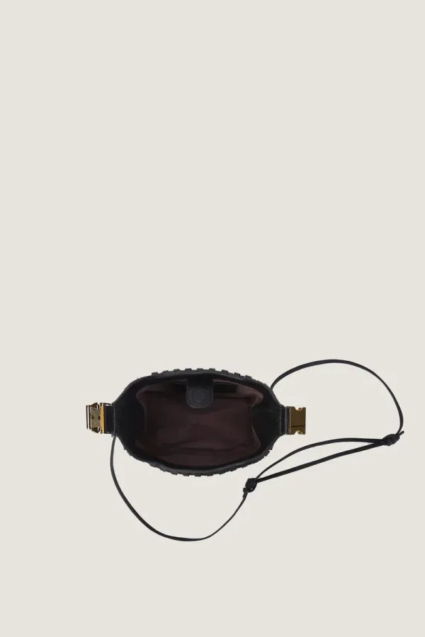 Devonshire Leather Shoulder Bag – Black – view 4