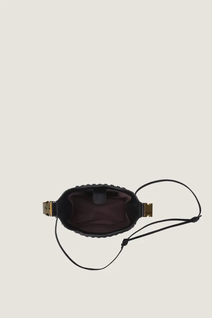 Devonshire Leather Shoulder Bag – Black – view 4