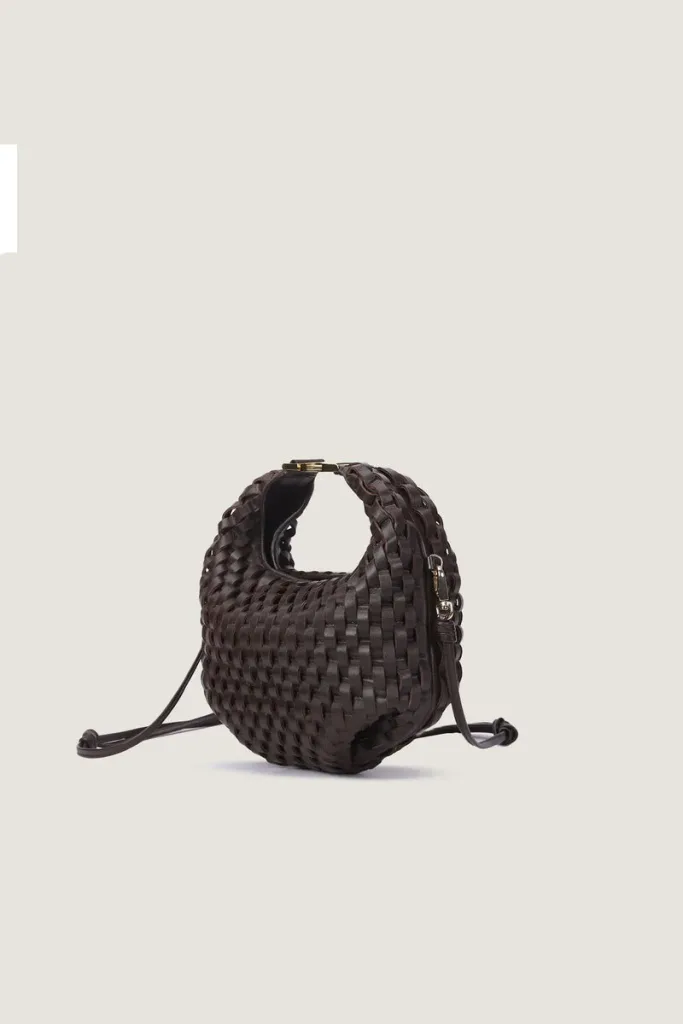 Devonshire Leather Shoulder Bag – Chocolate Brown – view 2